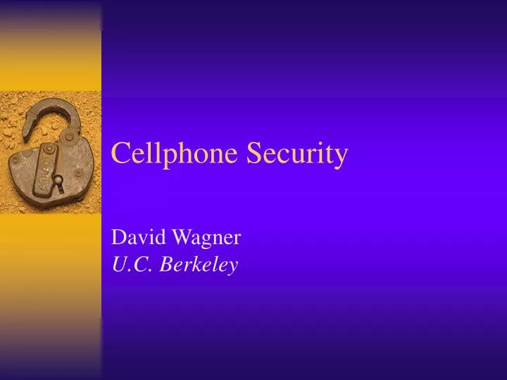 cellphone security
