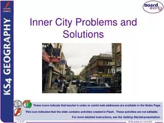 Inner City Problems and Solutions