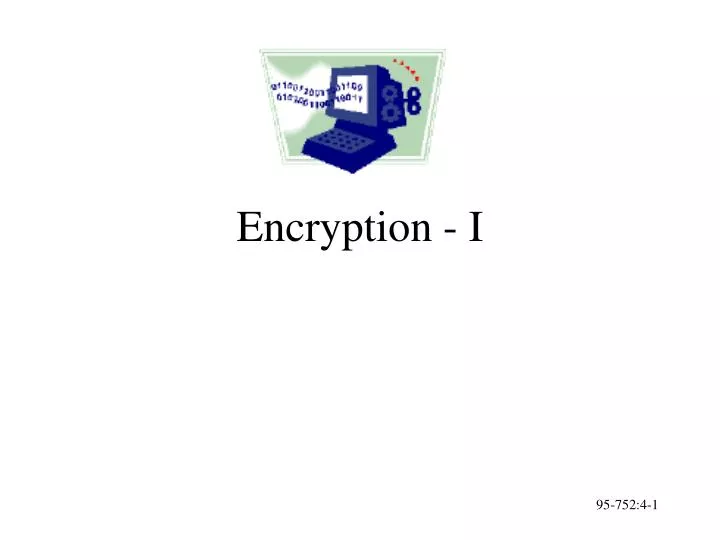 encryption i