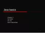 PPT - JAVA BASICS PowerPoint Presentation, Free Download - ID:3061898