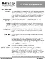 Soil Texture and Stream Flow - slide 1