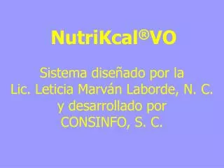 nutrikcal vo