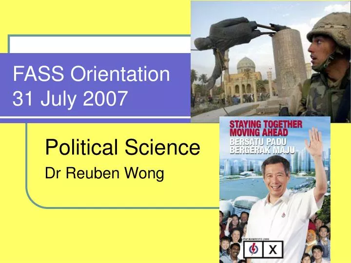 fass orientation 31 july 2007