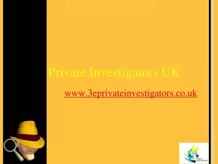 private investigators uk