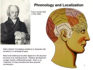 Phrenology and Localization