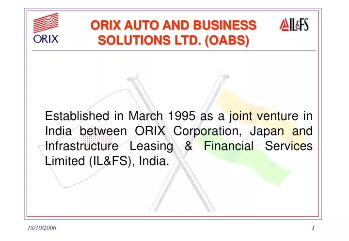 orix auto and business solutions ltd oabs