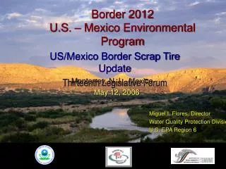 Border 2012 U.S. – Mexico Environmental Program
