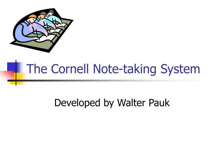 the cornell note taking system