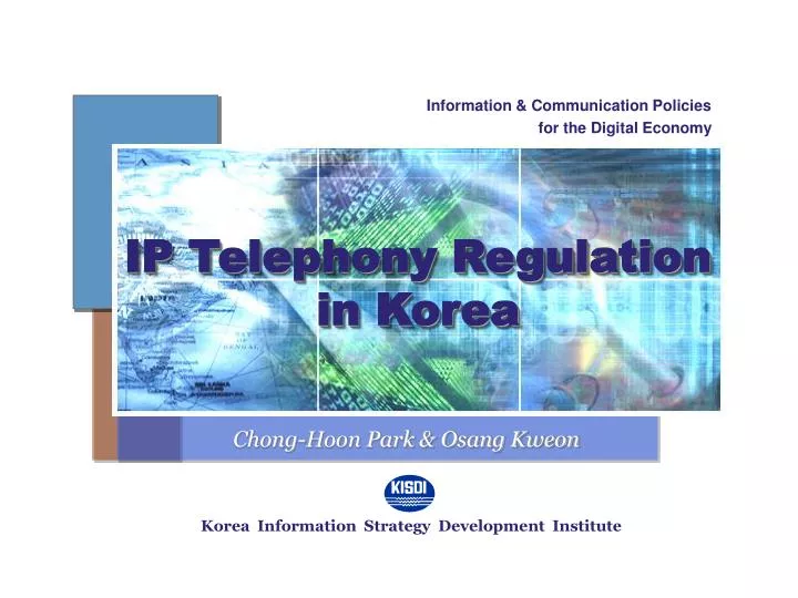 ip telephony regulation in korea