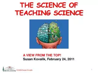 THE SCIENCE OF TEACHING SCIENCE