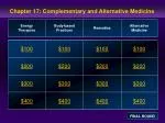 Chapter 17: Complementary and Alternative Medicine - slide 1