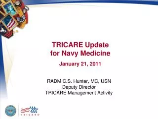 TRICARE Update for Navy Medicine January 21, 2011