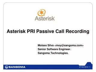 Asterisk PRI Passive Call Recording