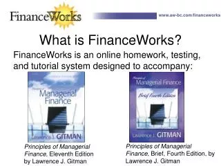 What is FinanceWorks?