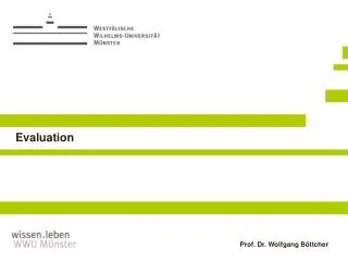 evaluation