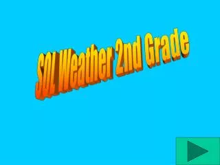 SOL Weather 2nd Grade
