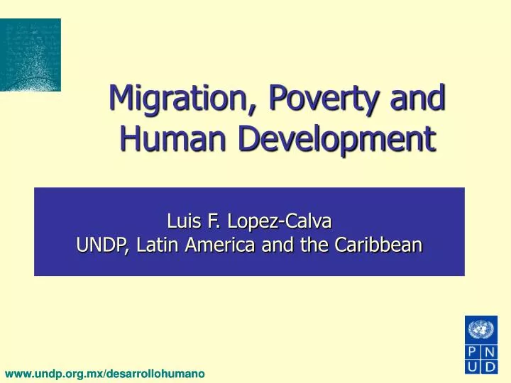 migration poverty and human development