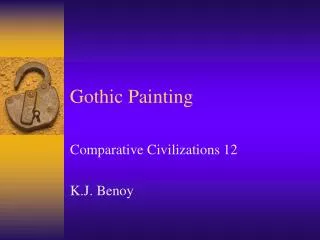 Gothic Painting