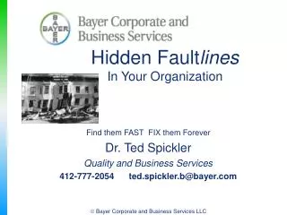 Hidden Fault lines In Your Organization