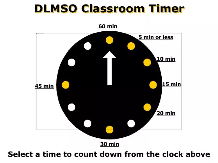 dlmso classroom timer