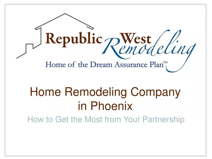 home remodeling company in phoenix