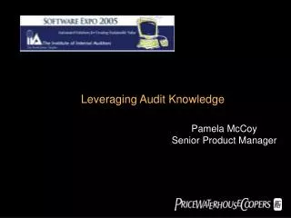 Leveraging Audit Knowledge
