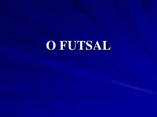 o futsal