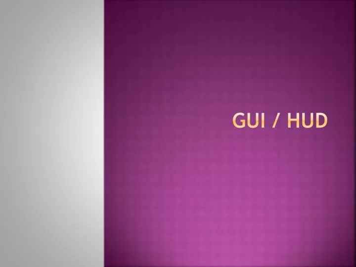 gui hud
