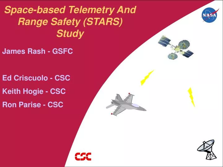 space based telemetry and range safety stars study
