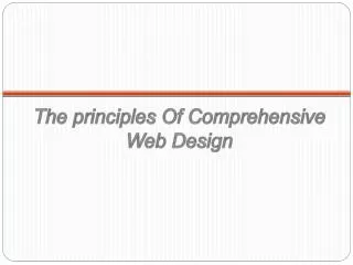 The principles Of Comprehensive Web Design