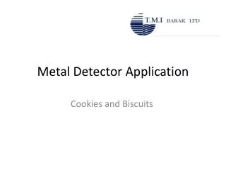 Metal Detector Application