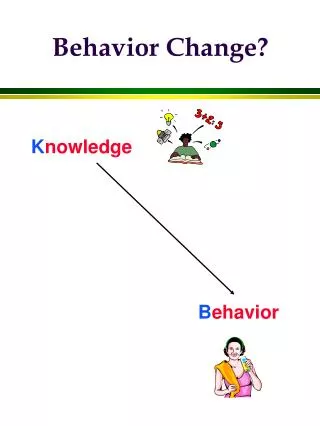 Behavior Change?