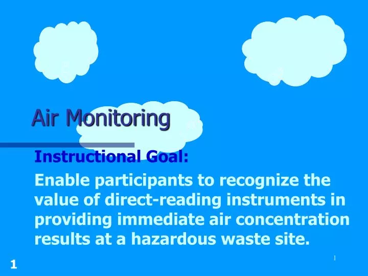 air monitoring