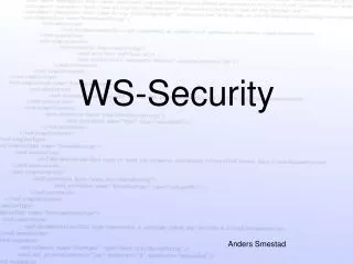 WS-Security