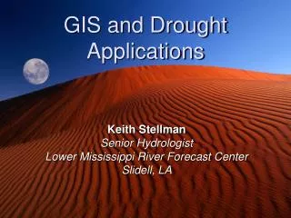 GIS and Drought Applications