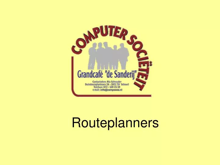routeplanners