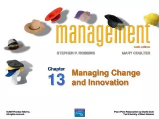 Managing Change and Innovation