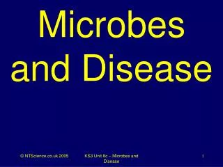 Microbes and Disease