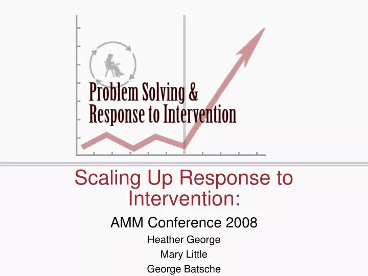 scaling up response to intervention