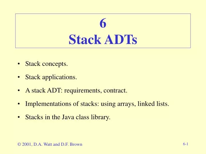 6 stack adts