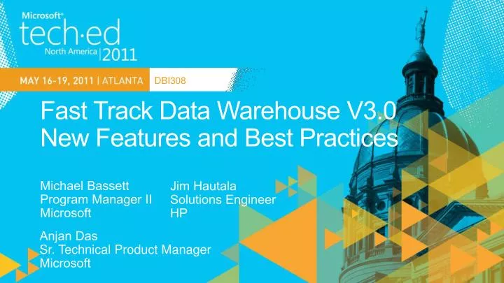 fast track data warehouse v3 0 new features and best practices