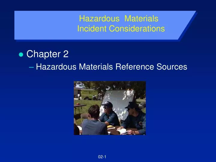 hazardous materials incident considerations