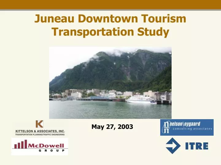 juneau downtown tourism transportation study