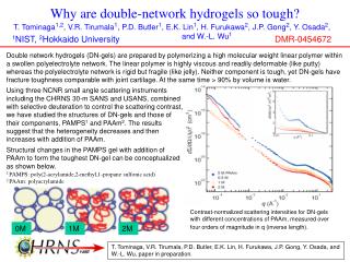 Why are double-network hydrogels so tough?