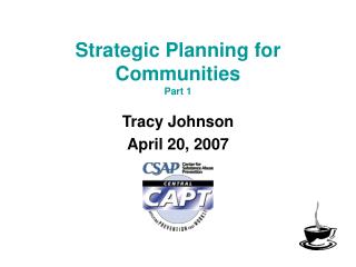 Strategic Planning for Communities Part 1