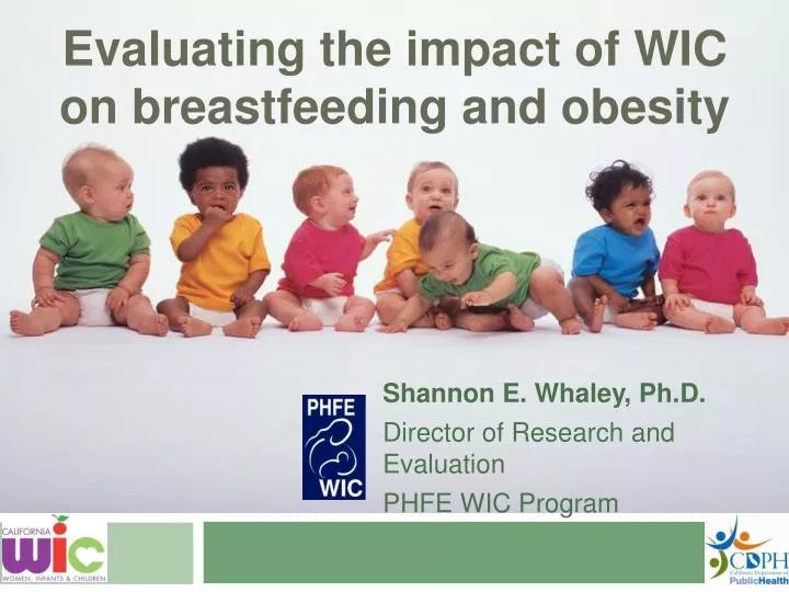 evaluating the impact of wic on breastfeeding and obesity