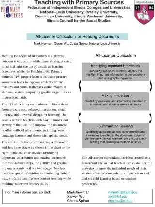 All-Learner Curriculum for Reading Documents