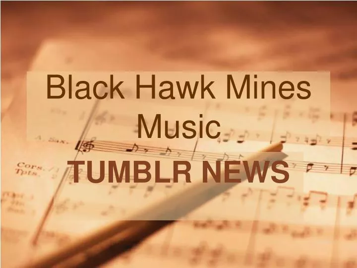 black hawk mines music