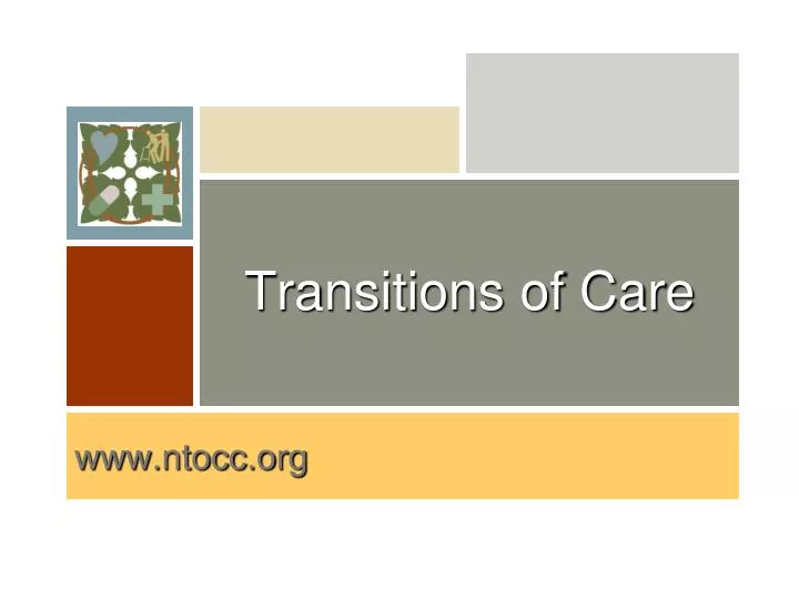 transitions of care