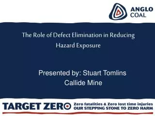 The Role of Defect Elimination in Reducing Hazard Exposure